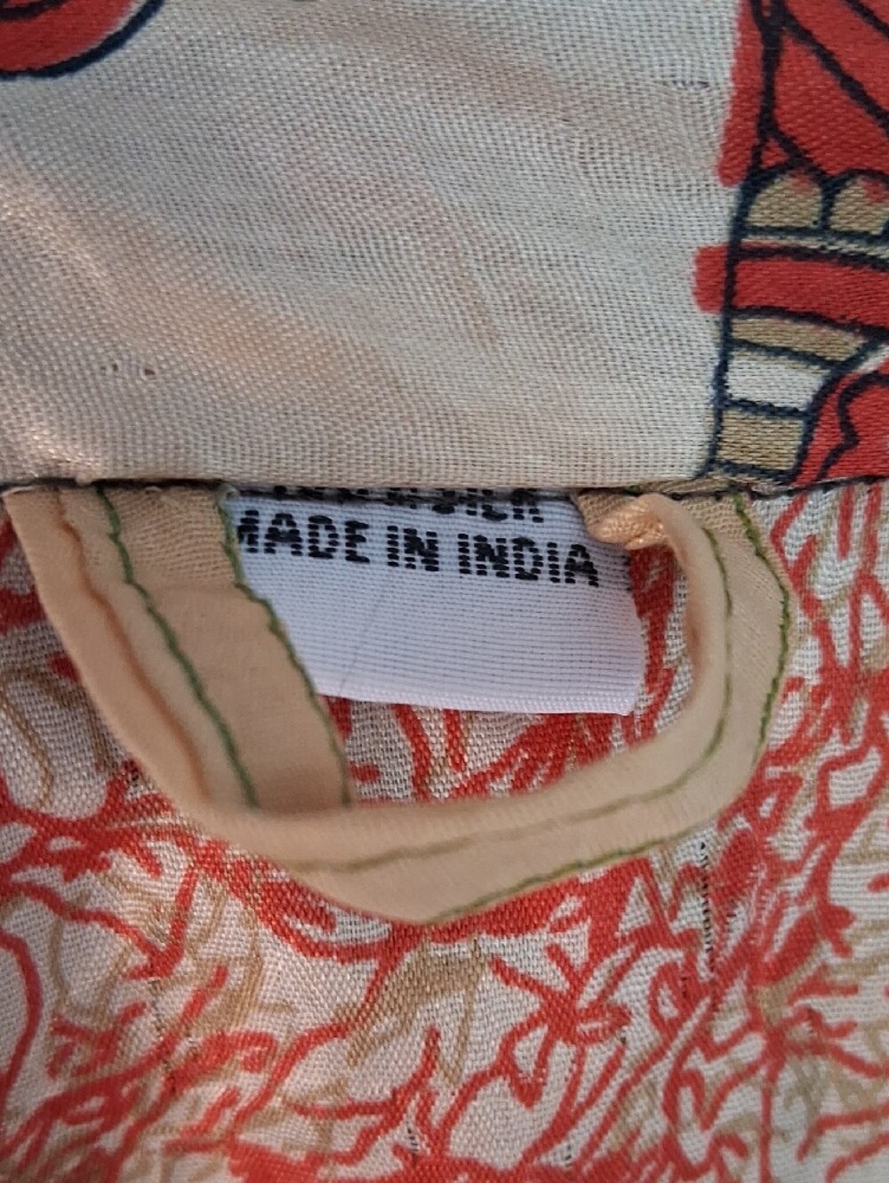 Silk Patchwork Robe - Picture 5 of 9